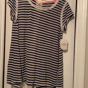Altar’d state -Navy&cream top new with tags.BNWT
